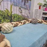 کوسن گره ای /شال مبل/گارد تخت ،عروسک و پتوی نوزاد