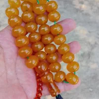 تسبیح کهربا وزن ۹۵ گرم بودار