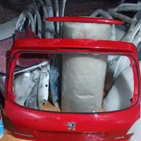 درب صندوق مشکی سفیدmc قرمز ۲۰۷ فابریک|قطعات یدکی و لوازم جانبی|اسلام‌شهر, مطهری|دیوار