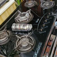 اجاق گاز ۵ شعله طرح فر|اجاق گاز و لوازم برقی پختوپز|تهران, مطهری|دیوار