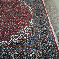 قالی ۱۲متری تمام نخ آکرلیک کاشان ۷۰۰شانه ۲عددنو