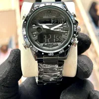 ساعت کاسیو جی شاک دو زمانه موتور ژاپن فلزی Casio|ساعت|اصفهان, قلعه طبره|دیوار