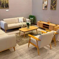 مبل مدل مینمال ۸نفره|مبلمان خانگی و میز عسلی|اهواز, کمپلو جنوبی|دیوار