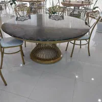 میز حصیری رنگ کوره