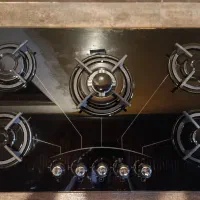 گاز رومیزی ۵ شعله کاملا سالم و استفاده نشده