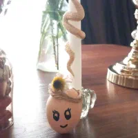 قالب شمع ماری و بابونه