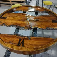 ساعت دیواری چوبی