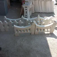 جدول پلیمری نرده|عمده‌فروشی|قم, زاویه|دیوار