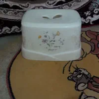 سطل زباله و سطل بزرگ چهار پایه پادری|ظروف نگهدارنده، پلاستیکی، یک‌بارمصرف|بومهن, |دیوار