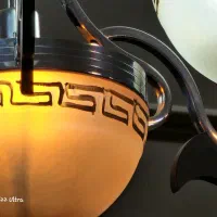 لوستر استیل  ۴ پاتروم|لوستر و چراغ آویز|مشهد, تبادکان|دیوار