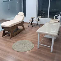 ۳ عددتخت ماساژ مدل فابکو چرم و چوب ام دی اف