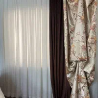 ۲ عدد پرده چهار تیکه