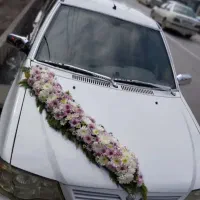 گل آرایی ماشین عروس و دسته گل عروس