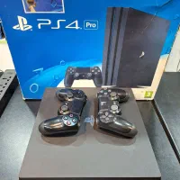 ps4 pro دو دسته ۱ ترا|کنسول، بازی ویدئویی و آنلاین|اهواز, نادری|دیوار