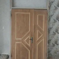 درب ورودی چوبی با کُم چوبی روسی