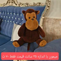 ۱۰ تا عروسک قیمت هر کدام از ۴۰ تومن تا ۷۰ تومن