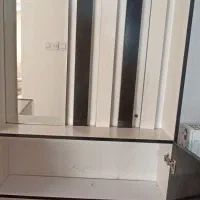 چوب لباسی همراه با آینه و جاکفشی