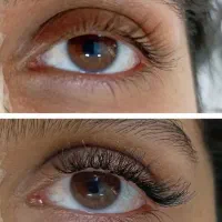 کاشت مژه موقت دونه ای