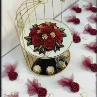 تزیین حنا عروس