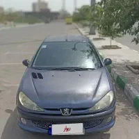 ۲۰۶ اس‌دی مدل ۸۹ ، رنگ آبی متالیک یا کاربنی|خودرو سواری و وانت|مشهد, کوه سنگی|دیوار
