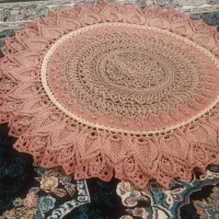 فروش . فرشینه دست بافت مکرومه|فرش|بوشهر, |دیوار