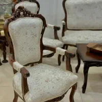 مبلمان استیل تمام چوب