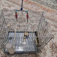 قفس غلامی جادونی و جاماسه برنجی خرجینی