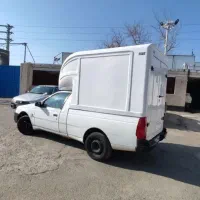 کابین وانت،اتاق عقب کامل،مسقف فایبرگلاس باربنددار