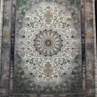 فرش گیسو ( کرم سبز میناز )