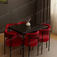 صندلی فلزی طرح mahak کد 694