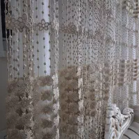 ۳ عدد پرده قلاب باقی|پرده، رانر، رومیزی|فردیس, قریشی|دیوار