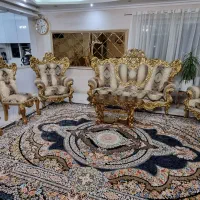 مبل ۸نفره استیل|مبلمان خانگی و میز عسلی|سنگر, |دیوار