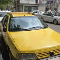 تاکسی ۴۰۵مدل۹۵بدون رنگ سالم