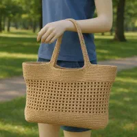 کیف مکرومه دستباف شیک