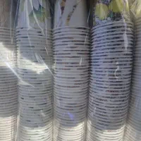 لیوان کاغذی|ظروف نگهدارنده، پلاستیکی، یک‌بارمصرف|خرم‌آباد, |دیوار