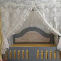 تخت کودک با رنگ اسپورت|تخت و صندلی بچه|اردبیل, |دیوار