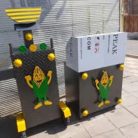 دستگاه بلال تنوری مدل سه کشو کد ۴۵۶