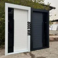 درب ضد سرقت فلز شیشه درب ضدسرقت 1005