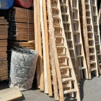 بنگاه نردبان چوبی بشکه تخته ازنوع بنایی(فروش ویژه)|حراج|تهران, نیروی هوایی (پیروزی)|دیوار