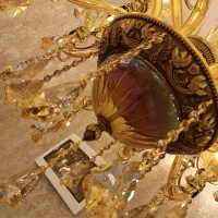 لوستر کریستالی مورانو|لوستر و چراغ آویز|باقرشهر, |دیوار