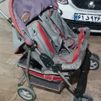 کالسکه دو قلو پیرکاردین|کالسکه و لوازم جانبی|قم, بلوار امین و ساحلی|دیوار