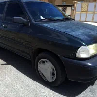 پراید 83 کره ای رنگ یشمی کاربراتور