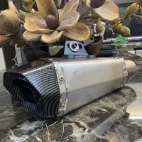 اگزوز آکروپاویچ سایلنسردار  درحد نو همراه هدرز|قطعات یدکی و لوازم جانبی|ری, جوانمرد قصاب|دیوار