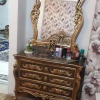 سرویس خواب چوبی طلایی|تخت و سرویس خواب|مراغه, |دیوار