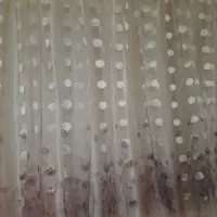 تعدادی پرده حریر و تور و پارچه پرده دوخته نشده|پرده، رانر، رومیزی|پردیس, فاز ۳|دیوار