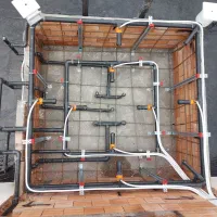 تاسیسات ساختمان. استخر جکوزی موتورخانه. کولرگازی|خدمات پیشه و مهارت|چالوس, |دیوار