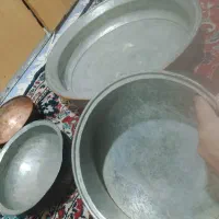 دیگ وکاسه مسی|کلکسیون اشیاء عتیقه|ماهدشت, |دیوار