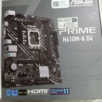 باندل نسل 12 مادربرد  H610MK-D4 با i5 12400 cpu