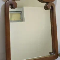 آینه جنس دور قاب چوب گردو