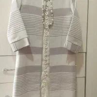 کت سارافون دخترانه مجلسی وبافت جلوباز